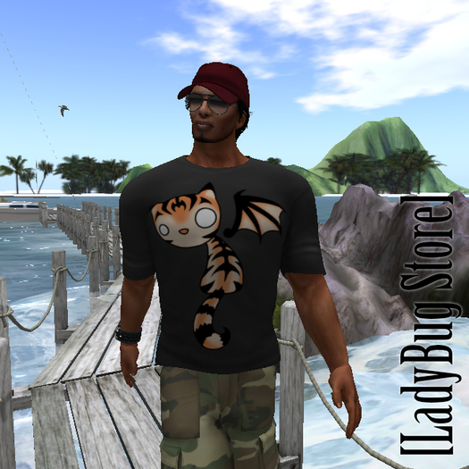 [LadyBug Store] T-shirt Ounce Cartoon