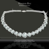 Kinshi-Bai Necklace in Diamond by Chop Zuey Couture Jewellery