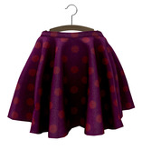 ::Marshmallows:: Dot Skirt-Purple(wear me)