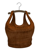 ::Marshmallows::Back Knotted Top-Orang(wear me)