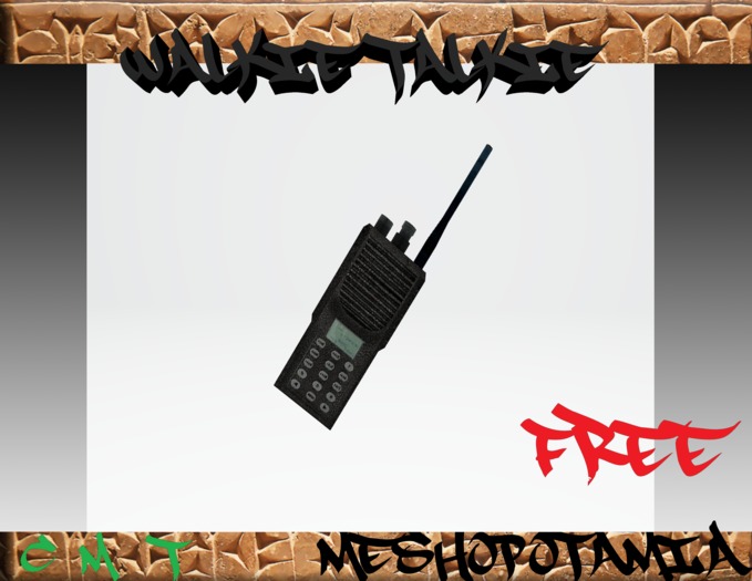 Meshopotamia  Walkie-Talkie