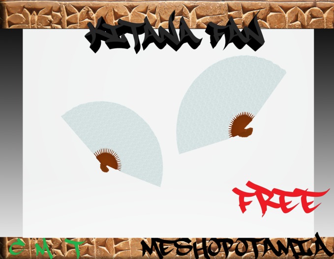 Meshopotamia Kitana Fan
