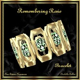 TST - REMEMBERING ROSIE APPLE TOURMALINE BRACELET YG.