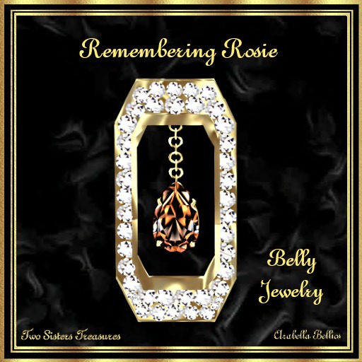 TST - TAKARA BLACK SAPPHIRE BELLY JEWEL YG