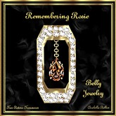 TST - REMEMBERING ROSIE PEACH TOURMALINE BELLY JEWELRY YG.