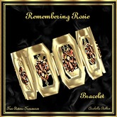 TST - REMEMBERING ROSIE PEACH TOURMALINE BRACELET YG.