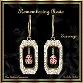 TST - REMEMBERING ROSIE CEYLON RUBY EARRINGS YG.