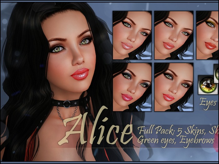 (TAS) Alice DEMO - skins, shape, eyes! 