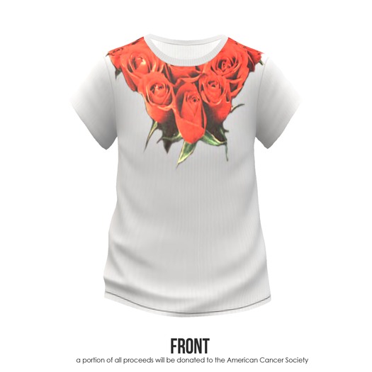 XODOHTRONU- JVP White Crown of Roses Tee (BAG)