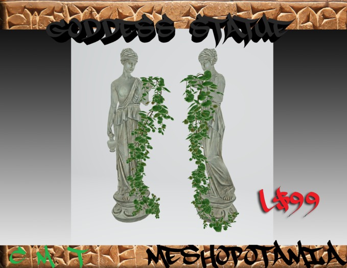 Meshopotamia Goddess Statue
