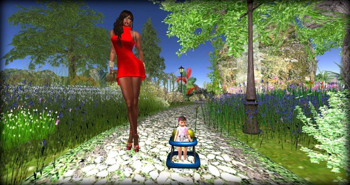Baby Walker Blue&Yellow