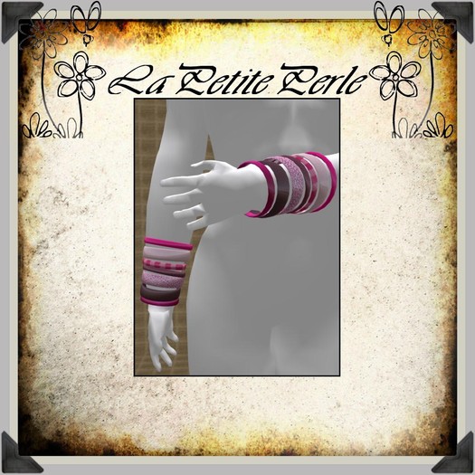 Bracelets pink