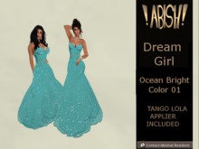 !ABISH! Dream Girl Gown C 01 Ocean Bright *