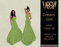 !ABISH! Dream Girl Gown C 01 Ocean Bright *