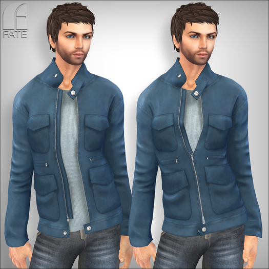 FATEwear Jacket - Logan - Ocean