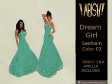 !ABISH! Dream Girl Gown - Color 02 Seafoam 