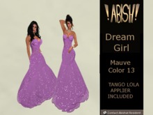 !ABISH! Dream Girl Gown C 01 Ocean Bright *