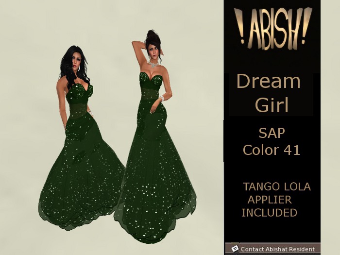 !ABISH! Dream Girl Gown C 01 Ocean Bright *