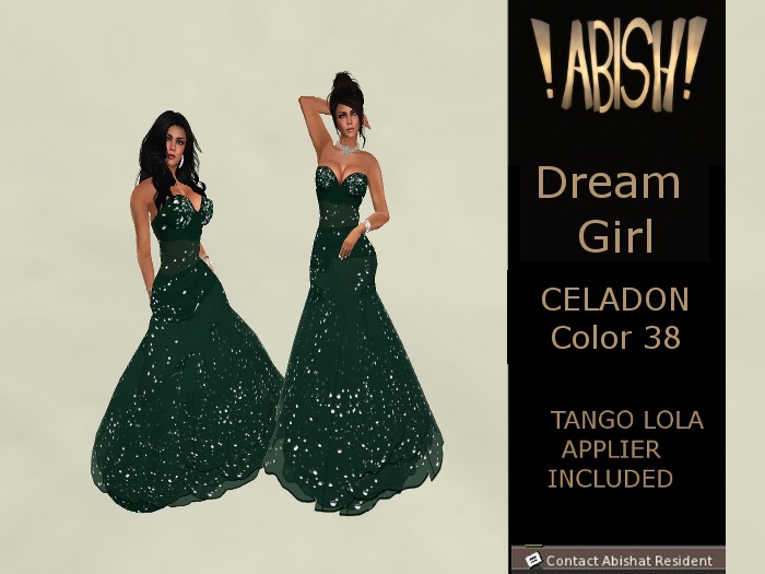!ABISH! Dream Girl Gown C 01 Ocean Bright *