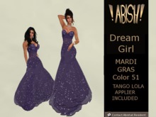 !ABISH! Dream Girl Gown C 01 Ocean Bright *