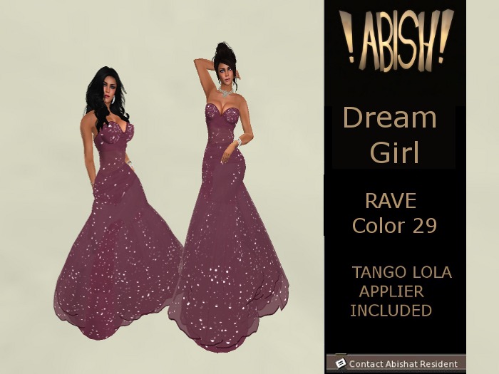 !ABISH! Dream Girl Gown C 01 Ocean Bright *