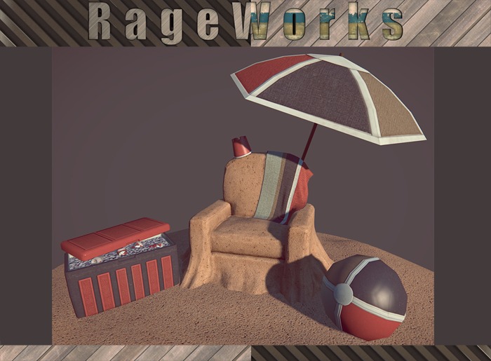 Beach Set - Materials Ready! (RageWorks)