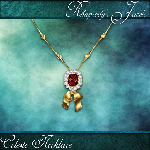 Celeste - Necklace - Gold - Ice