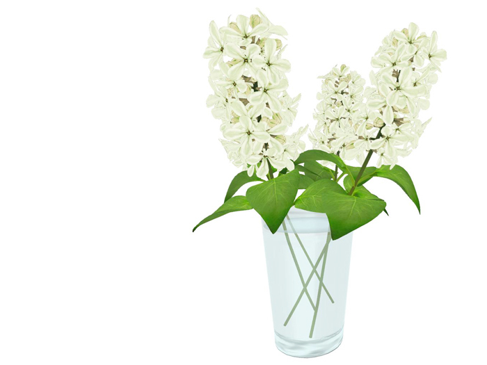 white lilac - mesh - mimmi