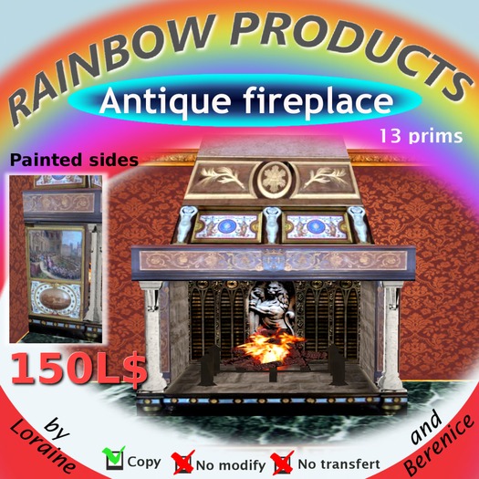 Antique Fireplace I