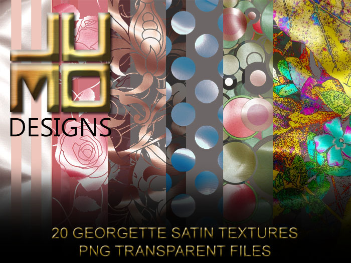 .:JUMO:. Georgette Satin Textures