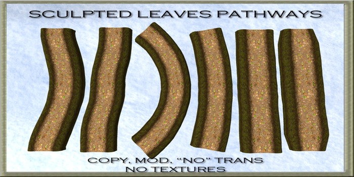 ++ Sculpted Grass and Dirt - Leaves Pathways