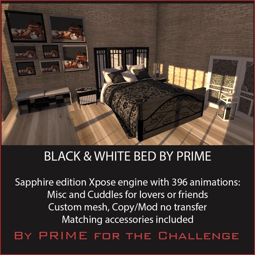 B&W Bedroom Sapphire edition by PRIME