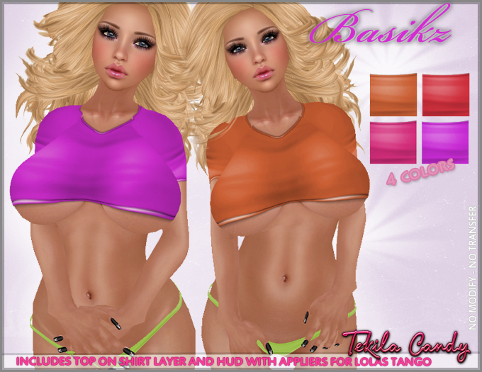 *TC* Basikz - Tee - Pack A (With APPLIERS For Lolas Tango)