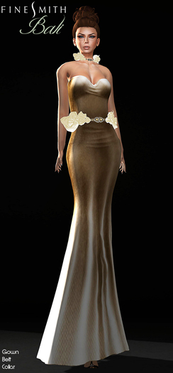 FINESMITH BALI gown brown(wear me)