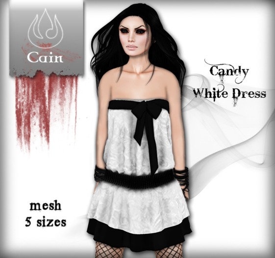Cain - Candy - White Dress