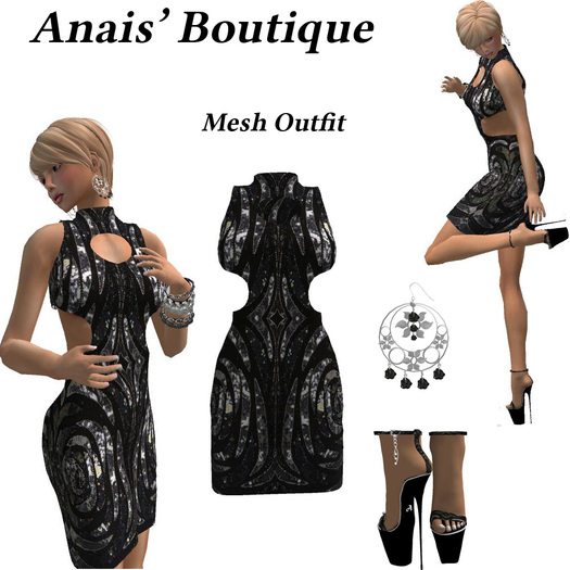 Anais' Mesh Vixen Dress 1