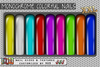 Monochrome colorful nails xxl