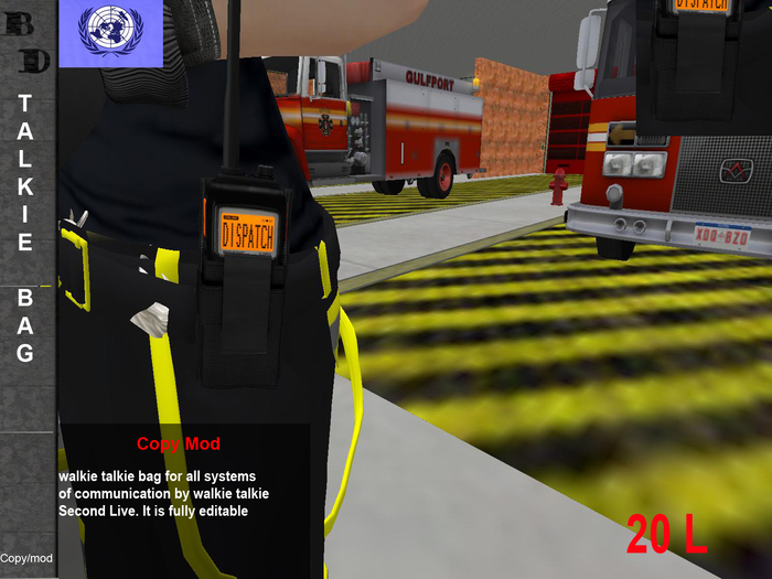 walkie talkie bag
