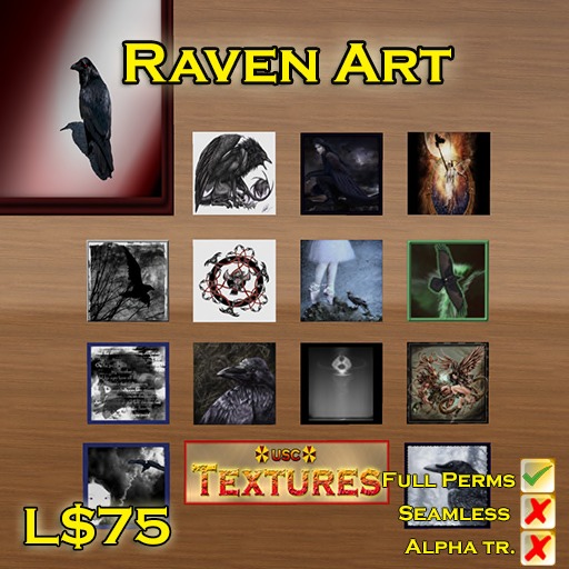 USC Textures - Raven Art 