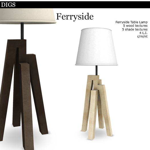 DIGS - Ferryside Table Lamp [MESH]