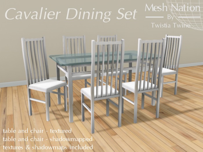 * Mesh Nation * FULL PERMISSIONS Cavalier Dining Set