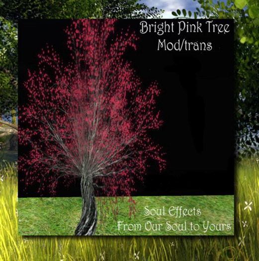 -SE- Bright Small tree - Pink