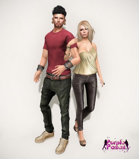 PURPLE POSES - Couple 303