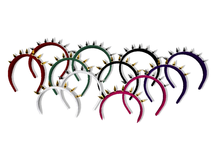 .d. Headband Spiked (Fatpack)