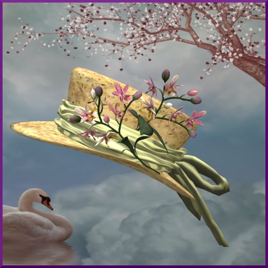 Purple & Rose Hat