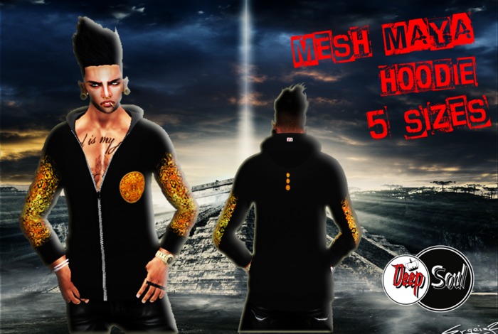 D.S Mesh Maya Hoodie