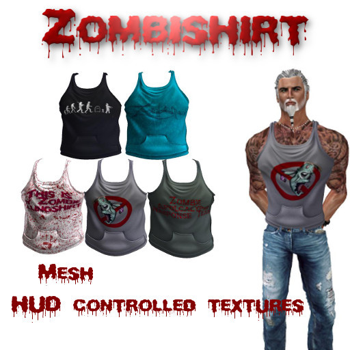 Zombieshirt male DEMO