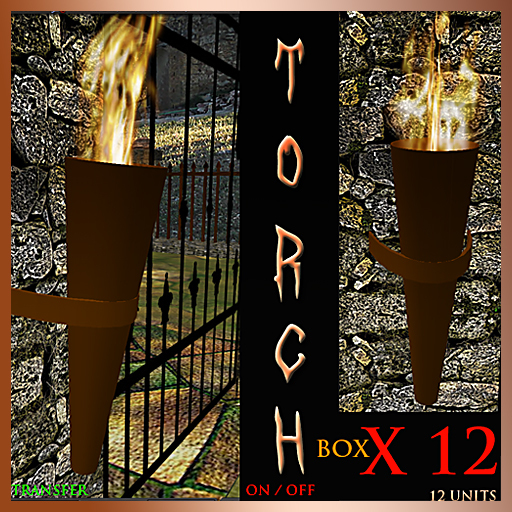 TORCH BOX -x 12  - by Vircha kerouac