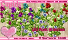 *Cupids Textures * 15 WILD ROSE BRANCHES