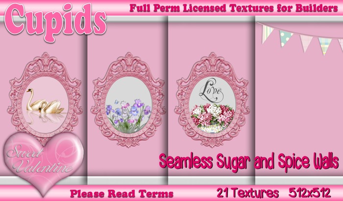 *Cupids Textures * 21 SUGAR AND SPICE SEAMLESS
